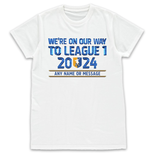 T-shirt Kids - We're On Our Way to League 1