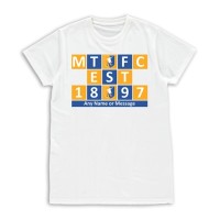T-shirt Mens - Established 1897 Blocks