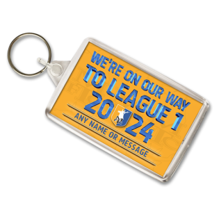 Keyring We're On Our Way to League 1