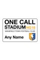 Photo Folder Print One Call Stadium Sign